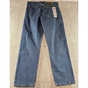Wrangler Blue Ridge Jeans Men's Size 32X30 Blue Relaxed Fit Denim *BRAND NEW*